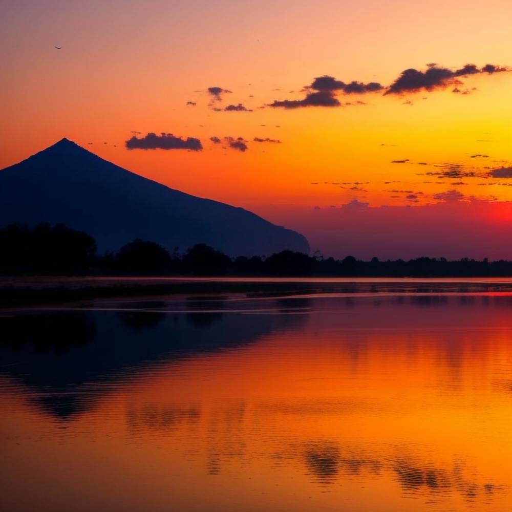 Sunset Over Lake Victoria