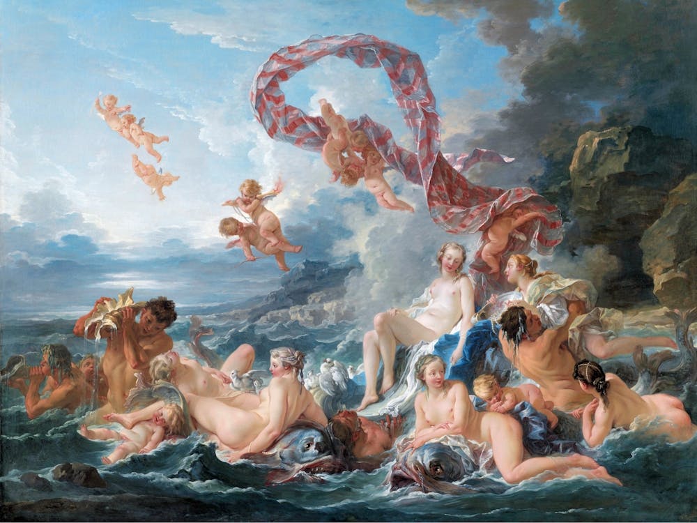 The Triumph Of Venus; Francois Boucher