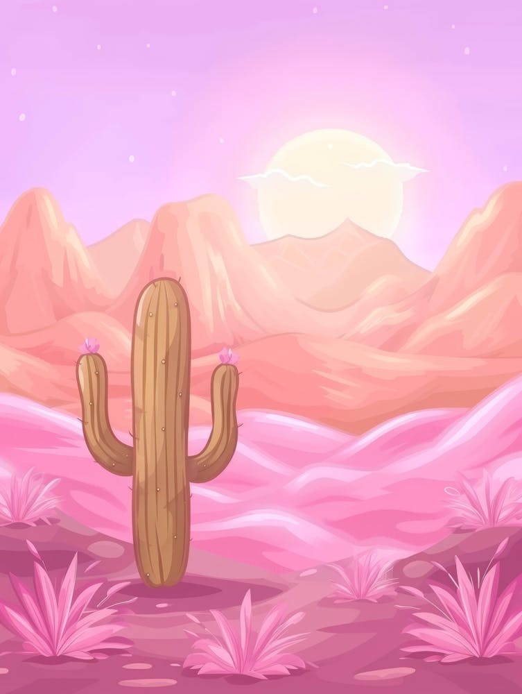 Cactus In The Desert 8