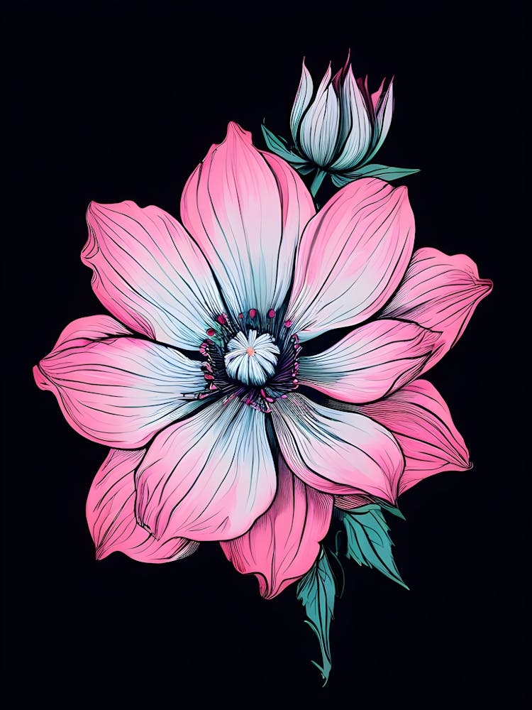 Pink Flower 9