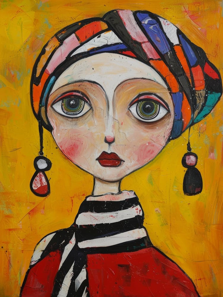 Woman In A Turban 2