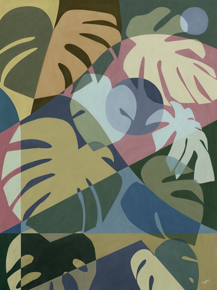 Tropical Color Leaves