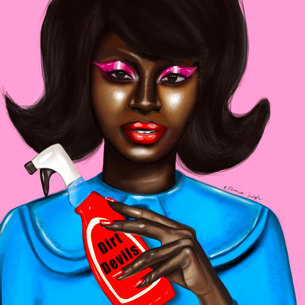 Domestic Girl Square