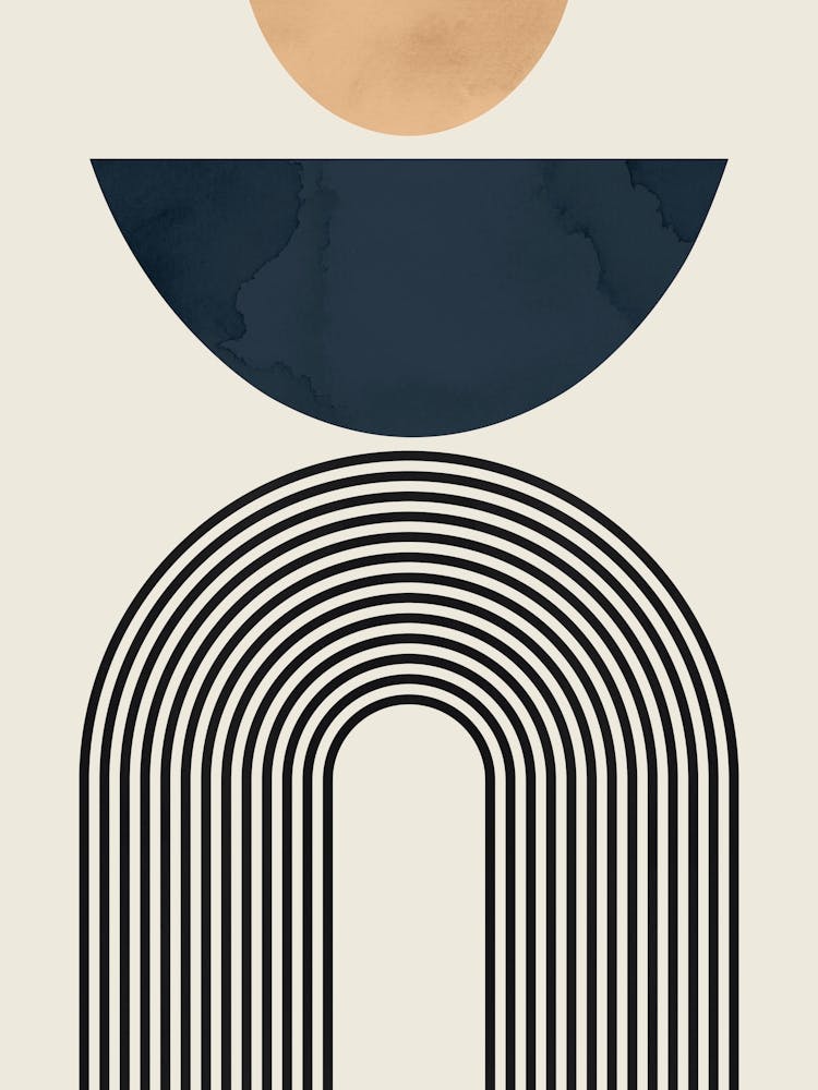 Lines and semicircles 2