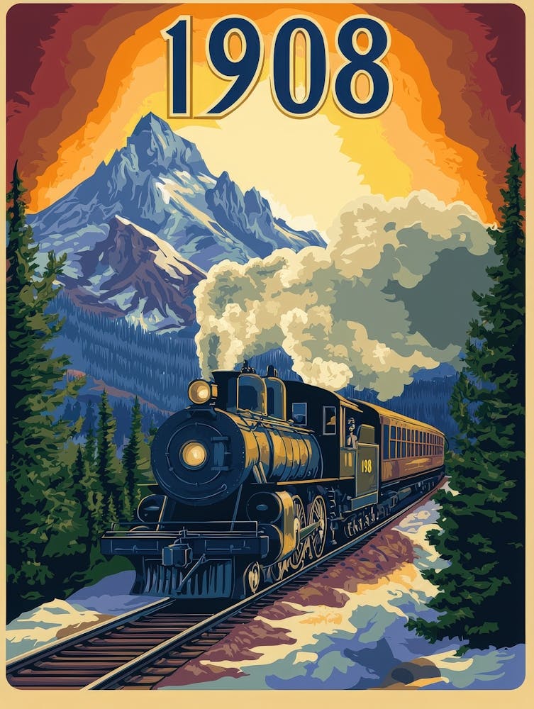 Aihrgdesign A Nostalgic Poster Of A Steam Locomotive Travelin Ba122907 7a66 4210 884d 8301808a49cd 2
