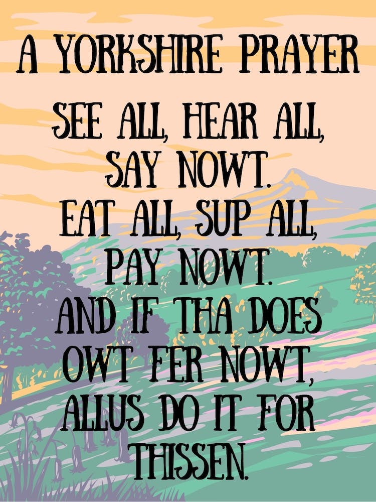 Yorkshire Prayer - Yorkshire Dales