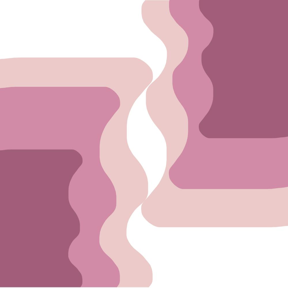 Vintage Abstract Waves No