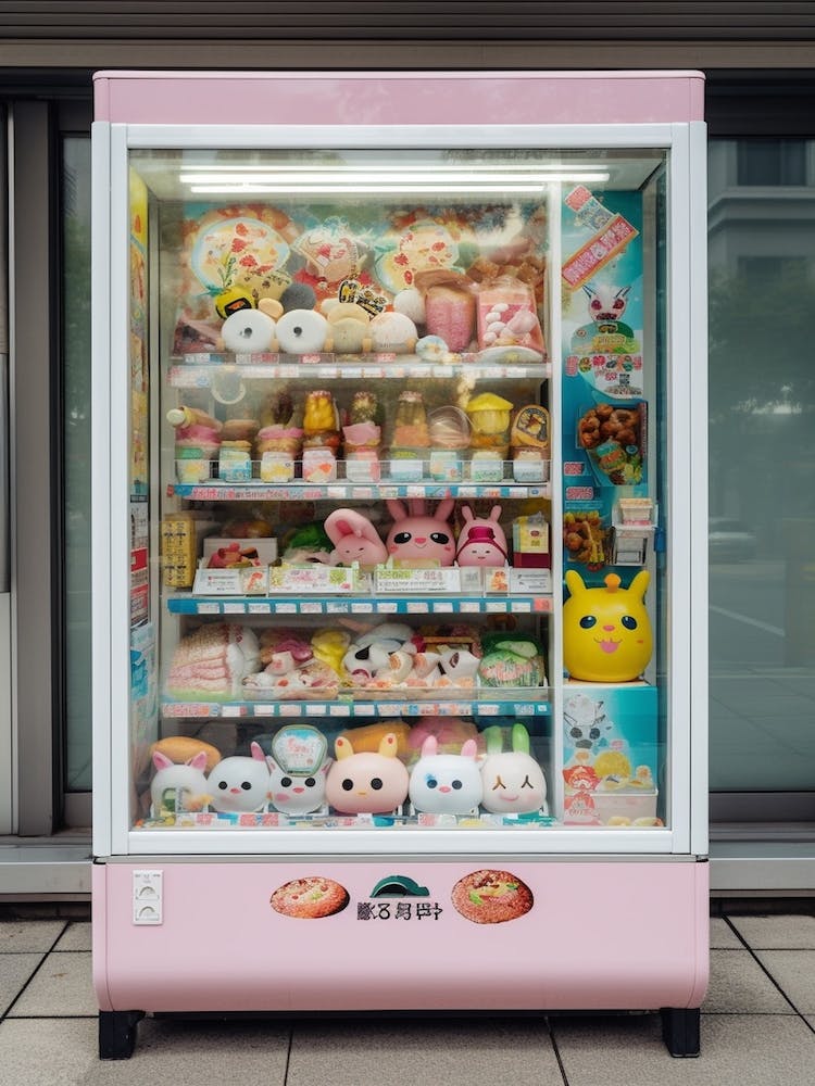Toys Vending Machine Kawaii Photography 4