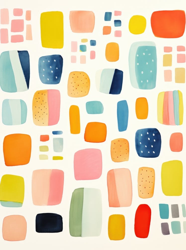 Abstract Watercolor Painting 8