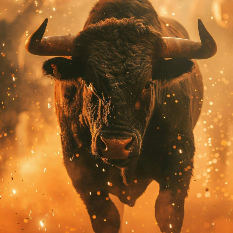 Bull In Flames