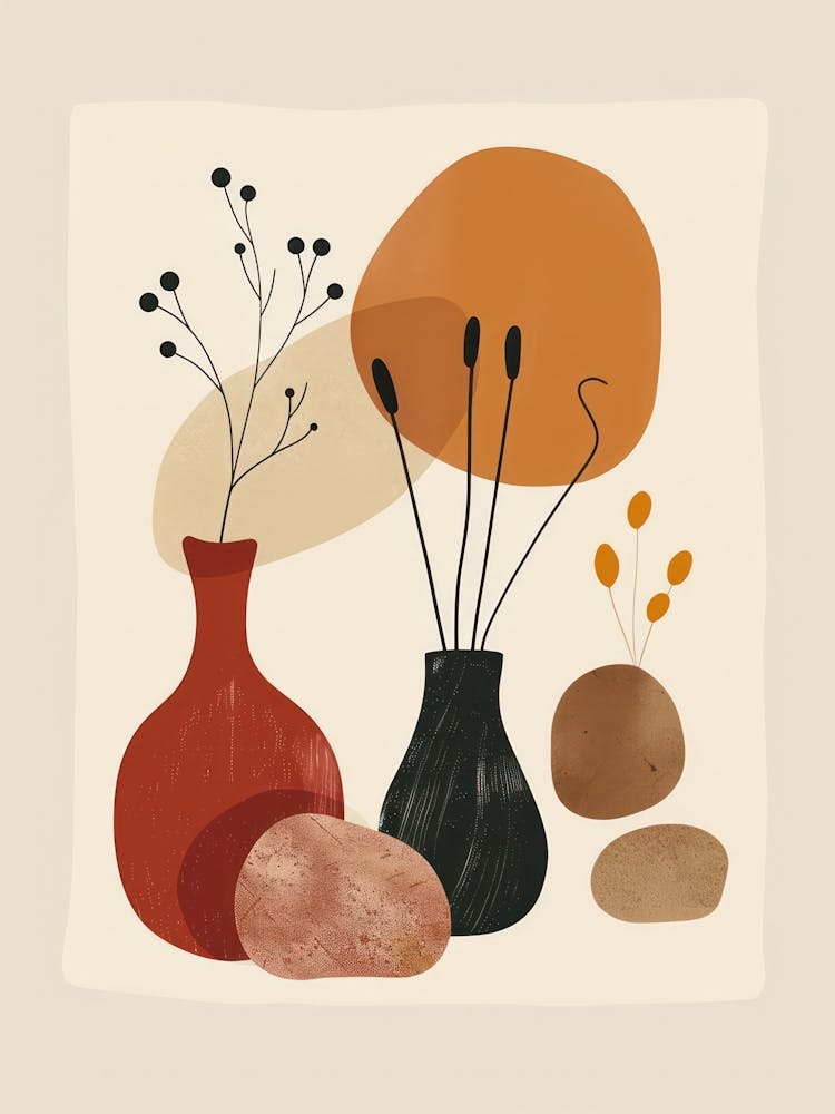 Abstract Objects Flat Illustration 13