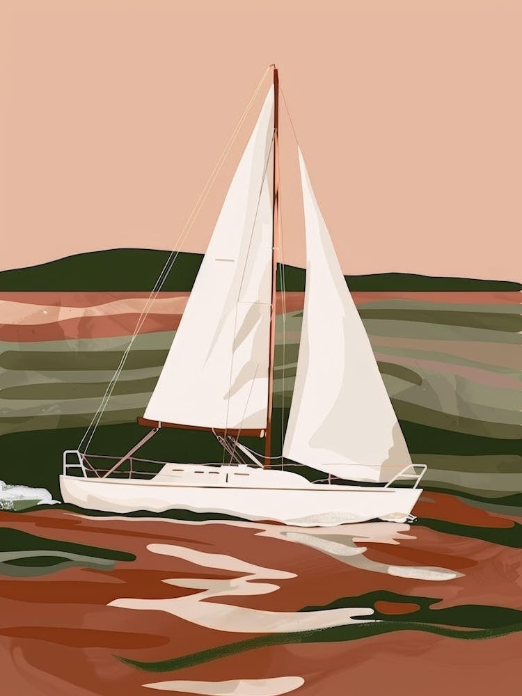 Sailboat In The Ocean 6