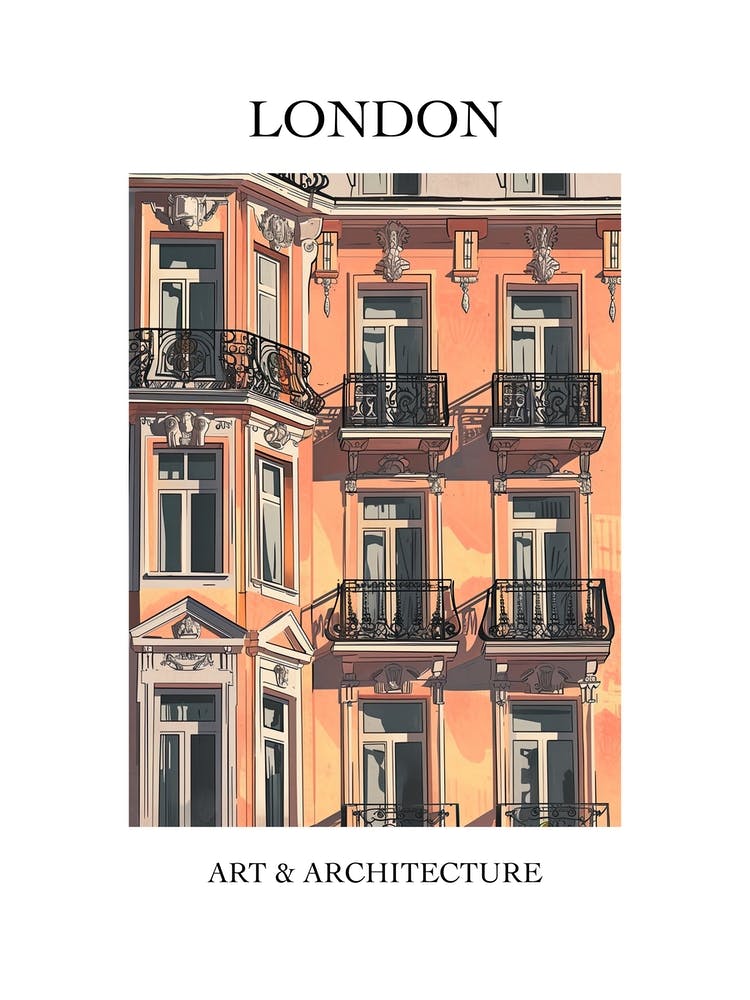 London Travel And Architecture Poster 1