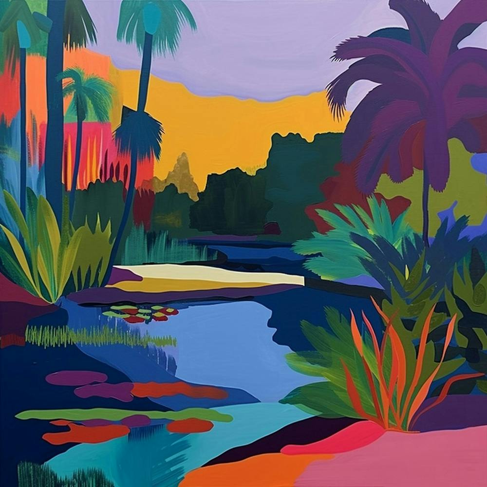 Colourful Gardens Naples Botanical Garden Usa 3