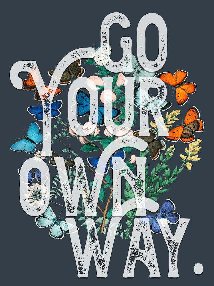 Go Your Own Way Lyrics Floral