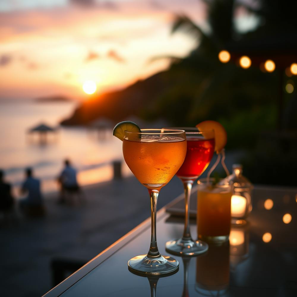 Sunset drink