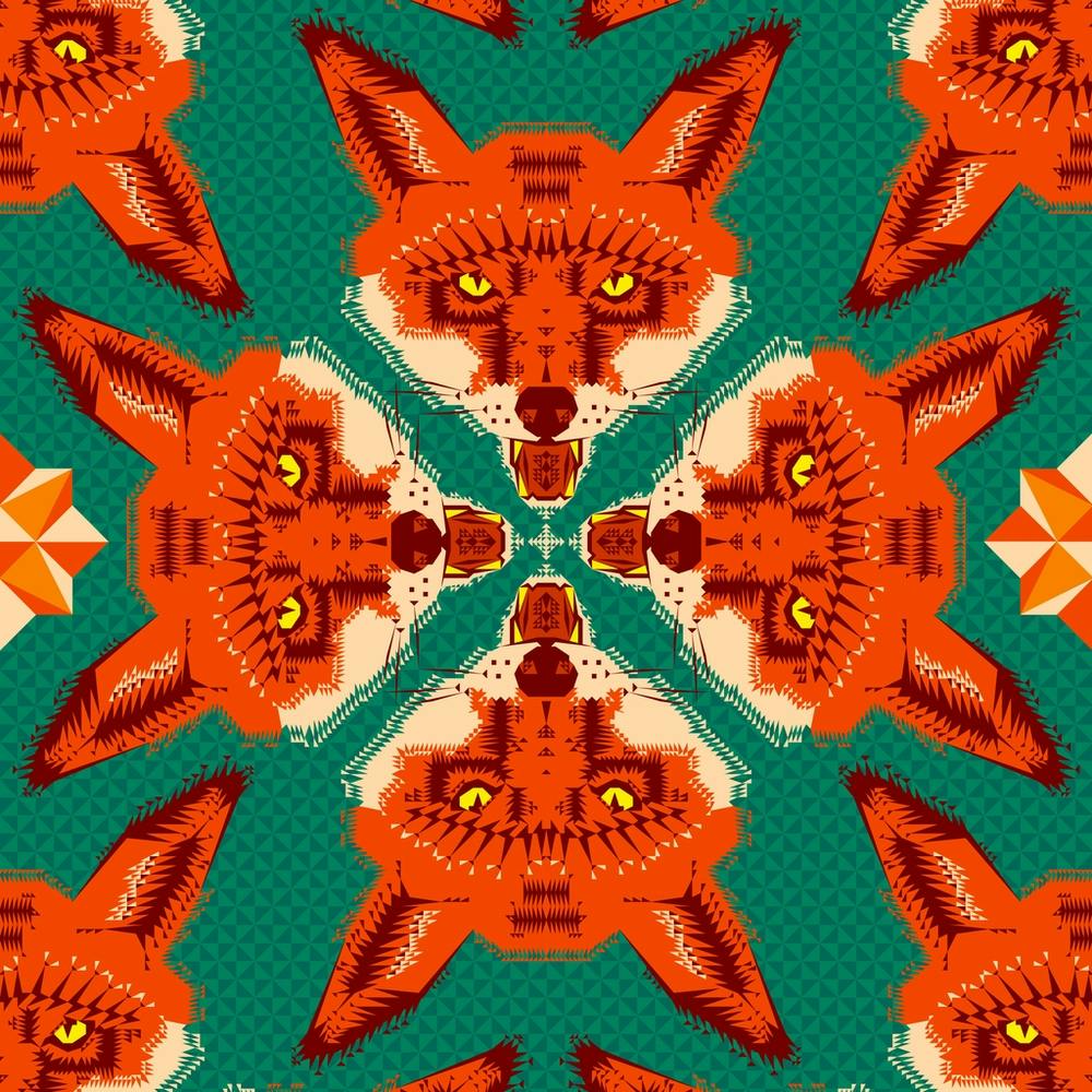 Chobopop Fox Pattern