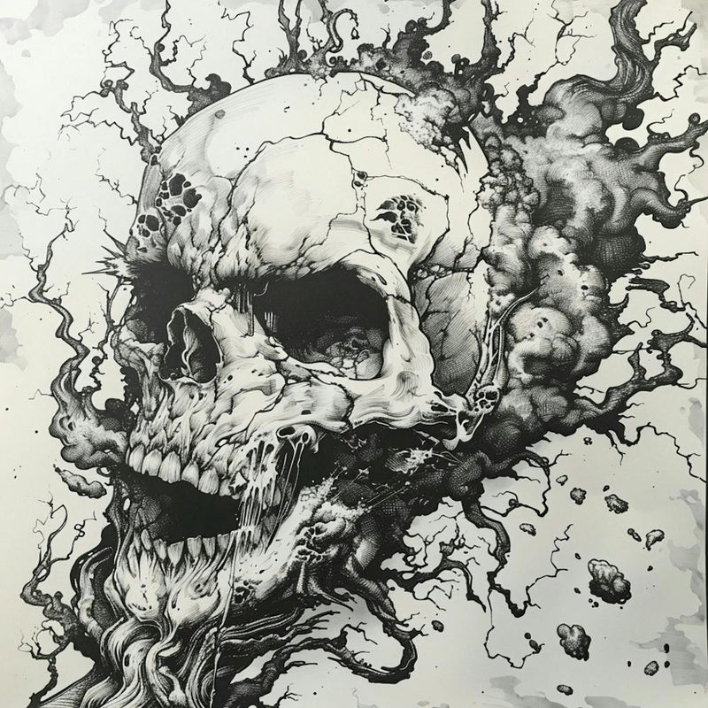 Skull With Smoke