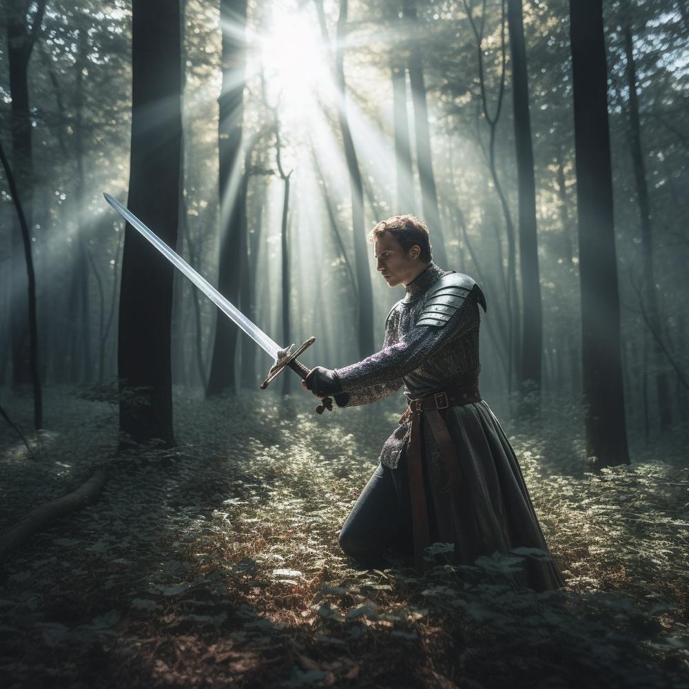 Knight In The Woods