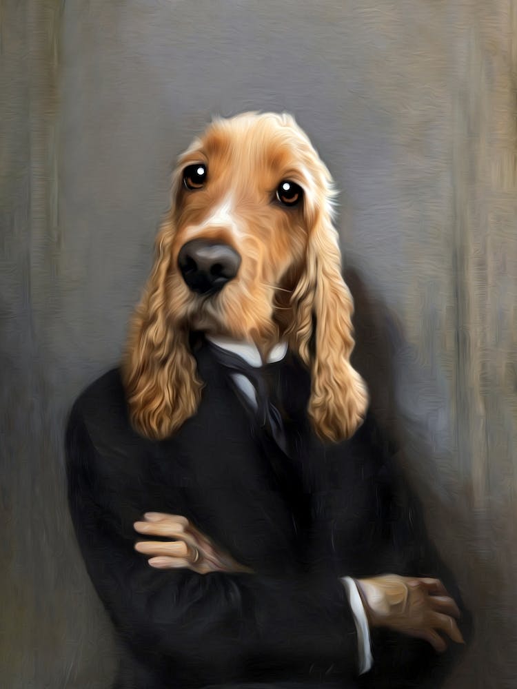 Happy Noisette The Dog Pet Portraits