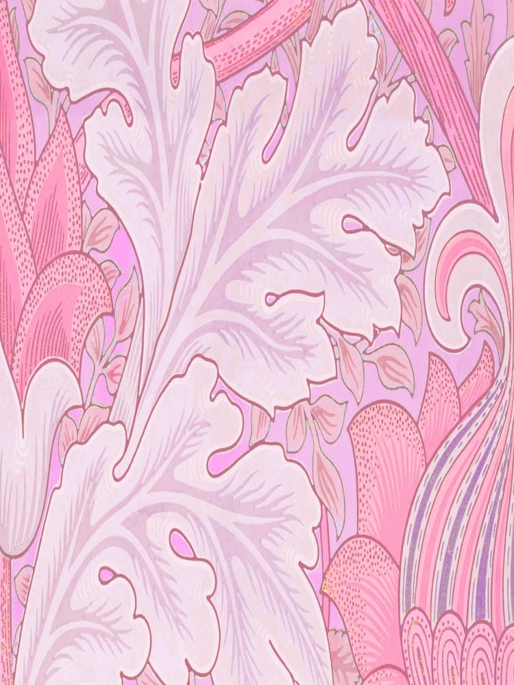 Pink Floral Wallpaper