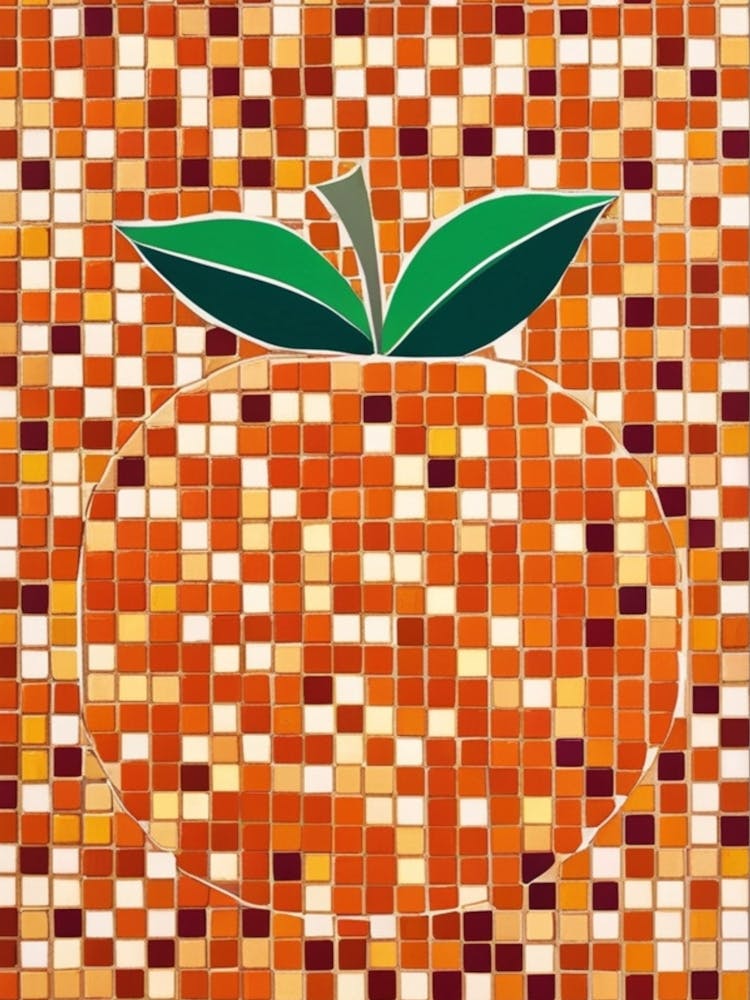 Orange Mosaic 3