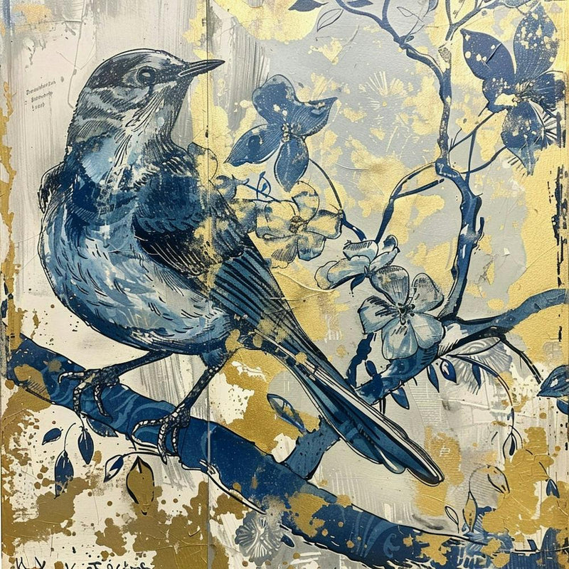 Bird On A Branch 4