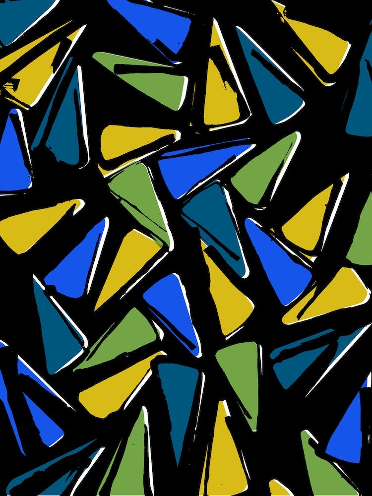 Green And Blue Segments