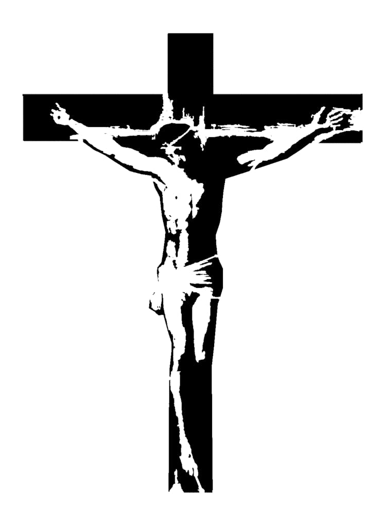 Jesus am Kreuz