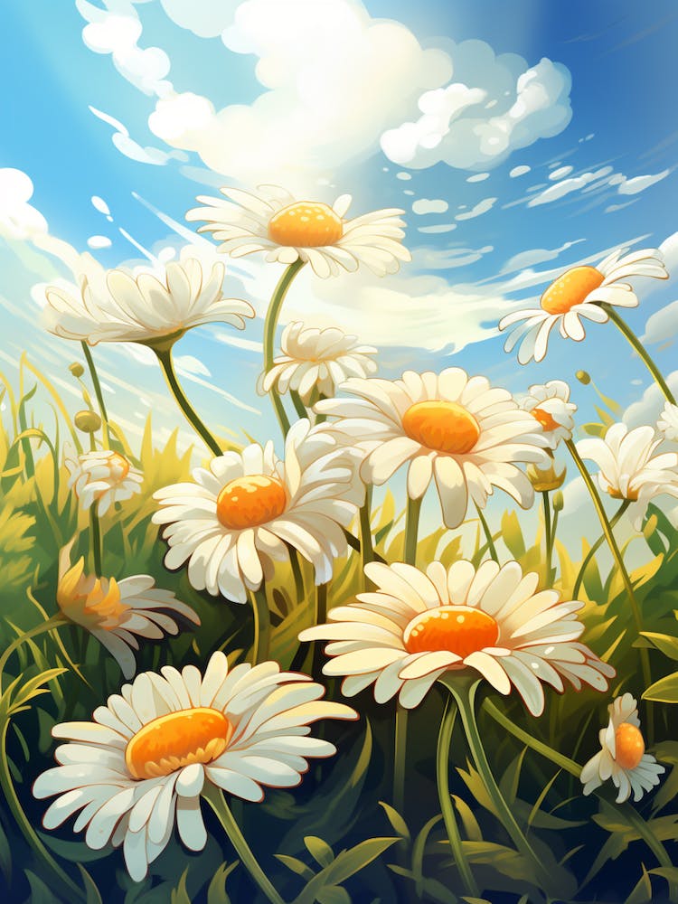 Daisy Wildflower, Blowing In The Wind, South Western Style (2)