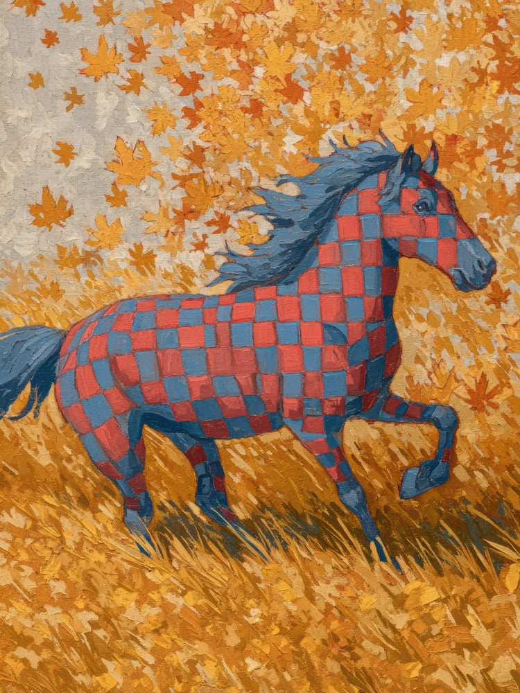 Horse In Autumn 1