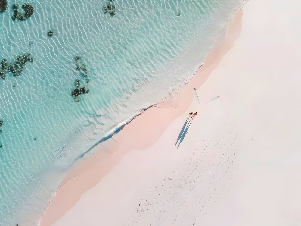 Aerial View Of A Beach 5