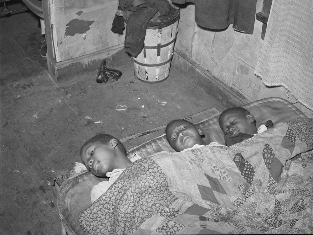 Untitled Photo, Possibly Related To Children Asleep, Southside Of Chicago, Illinois By Russell Lee