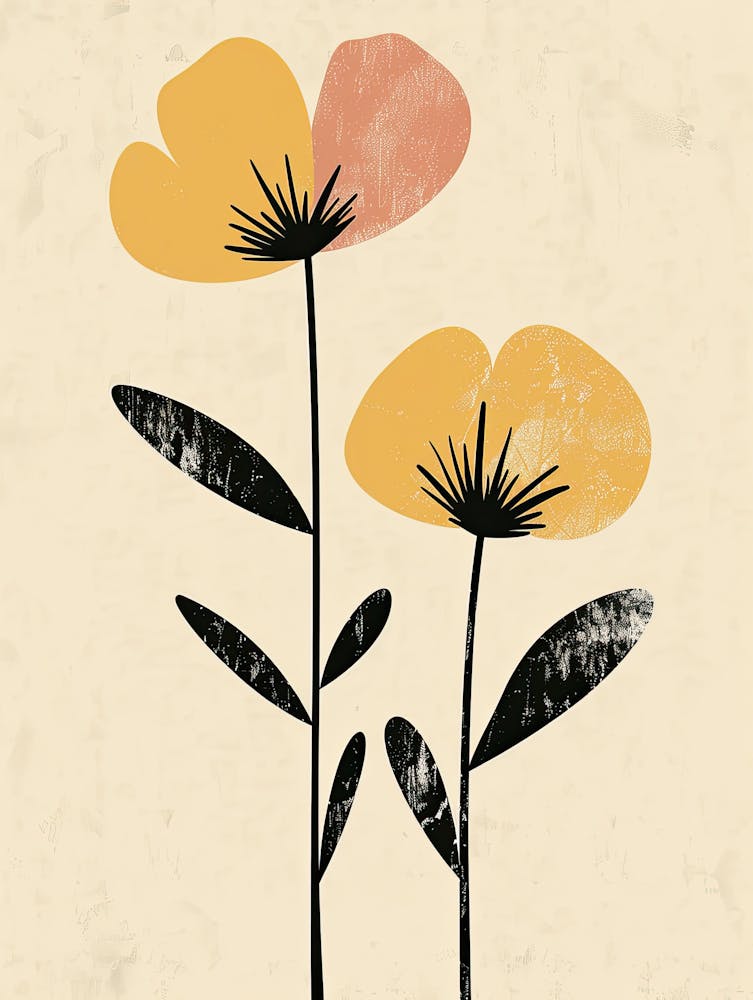 Hong Kong Flower Market Boho Minimalist Style 1
