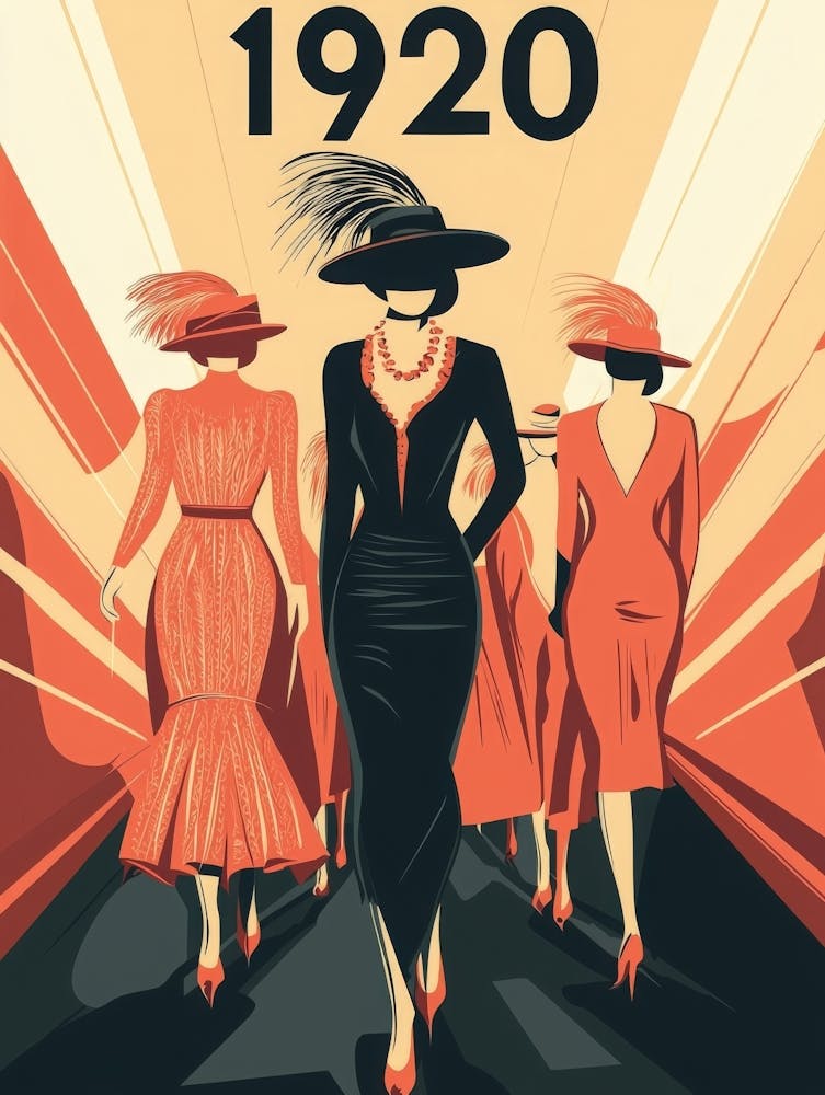 Aihrgdesign A Vintage Poster For A Parisian Fashion Show In 1 Ce2f4d45 A9a5 4f01 B45a 6555ecd49e2e 1