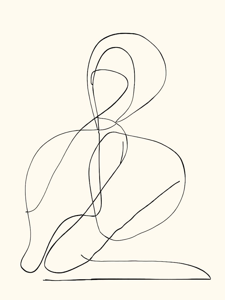 Abstract Life Drawing Sketch