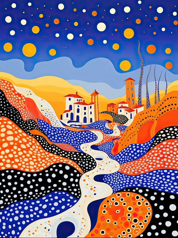 Ostia, Italy, Illustration In The Style Of Pop Art 3