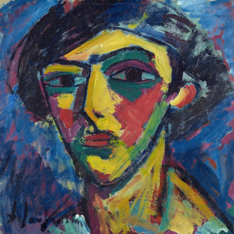 Head Of A Youth, Alexej Von Jawlensky