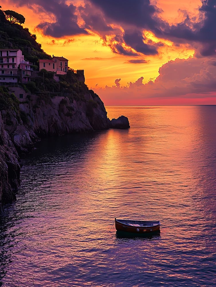 Coucher de Soleil sur la Côte 3