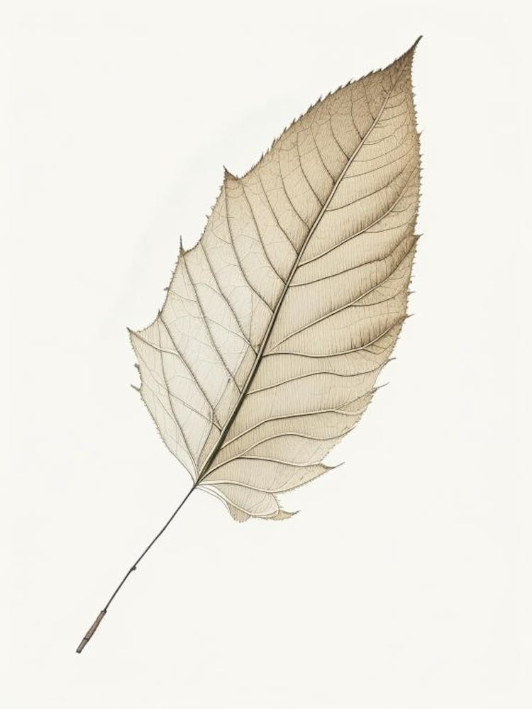 Birch Leaf Illustration