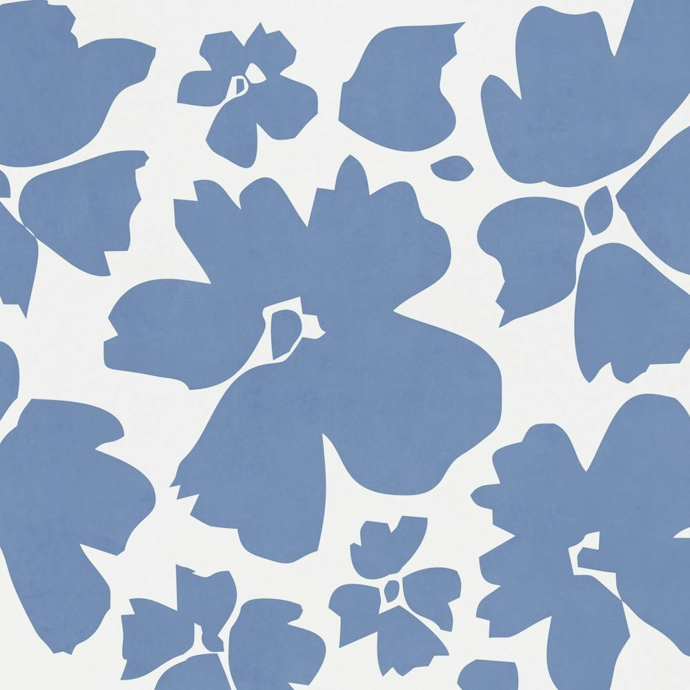 Blaue Blumen - Matisse
