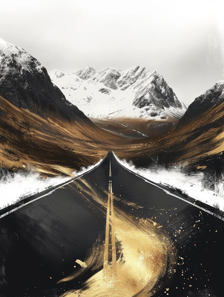 Road To Nowhere Canvas Print 3