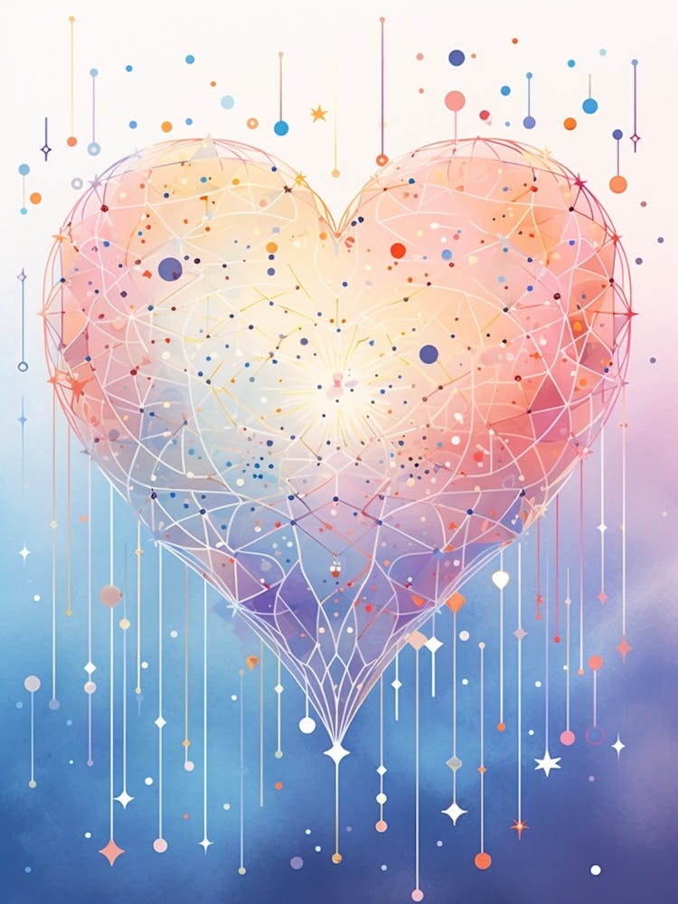Celestial Rainbow Heart Line Details 1