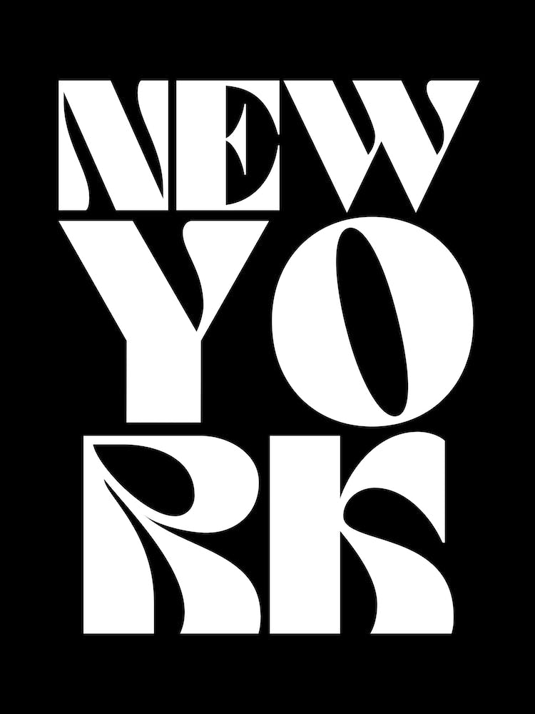 Black And White New York