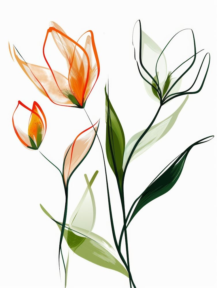 Abstract Flowers 23
