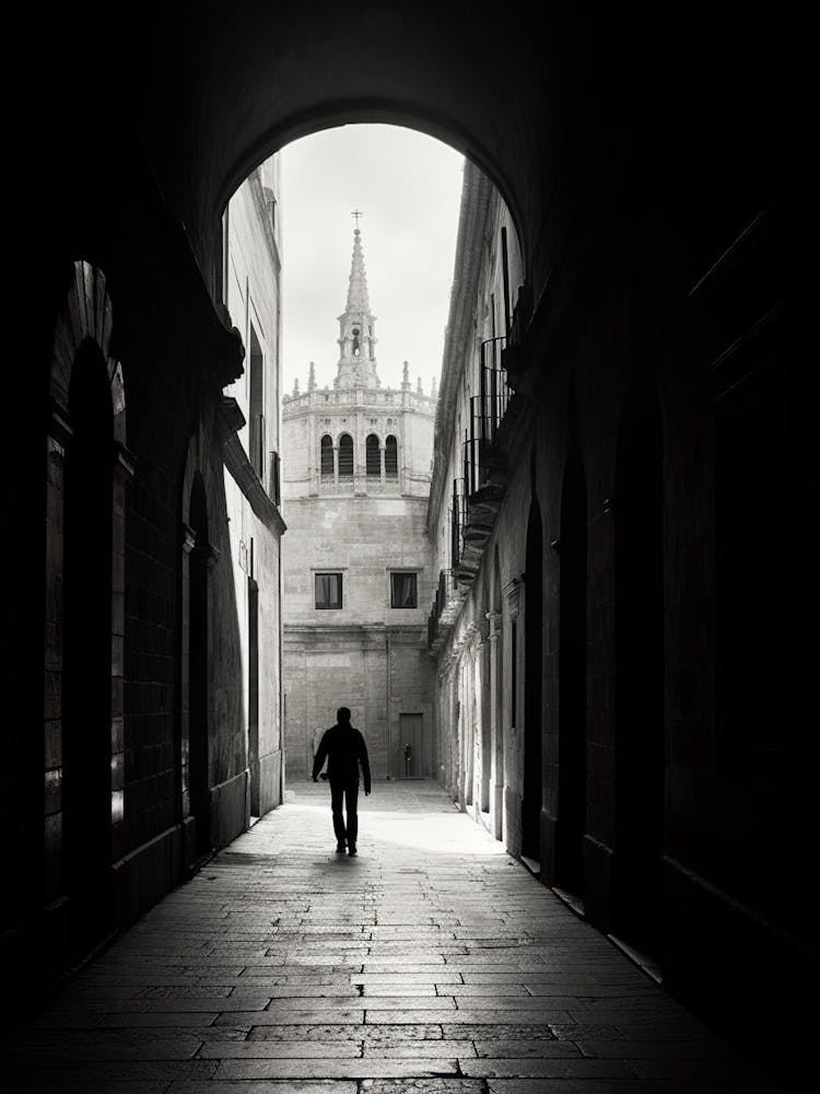 Salamanca, Spain, Black And White Analogue Photography 1