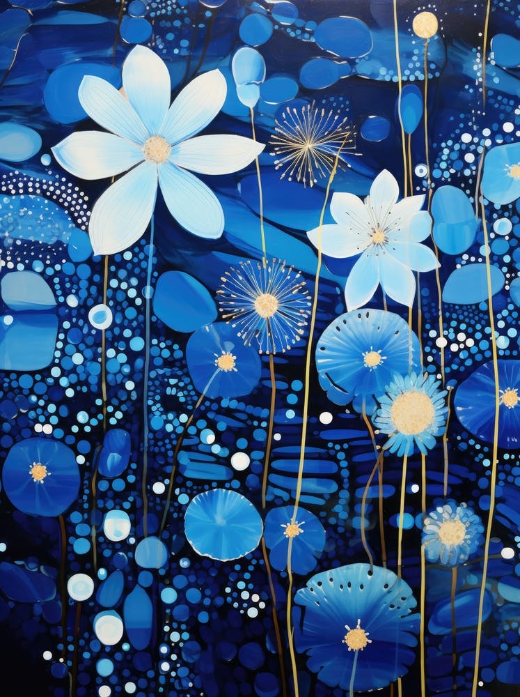 Blue Flowers 33