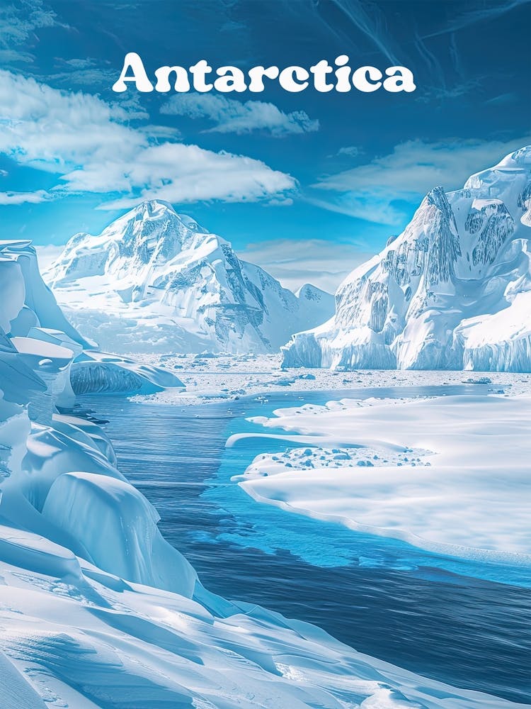 Antarctica Klimawandel Digitale Reisekunst
