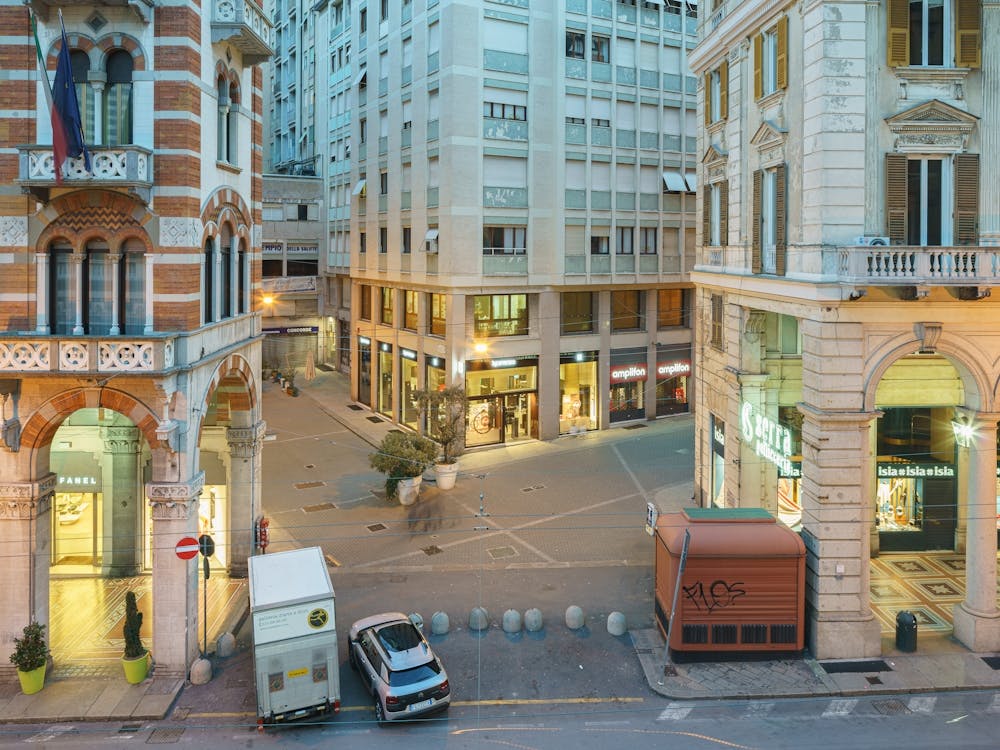 Night In Genoa, Italy