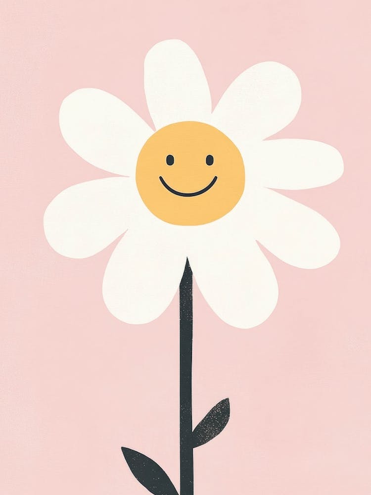 Nursery cute flower